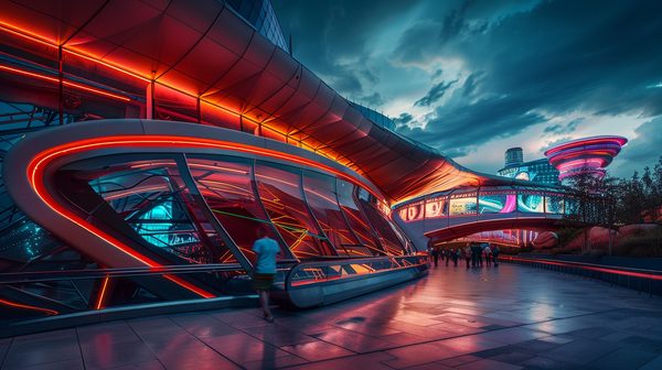 Exploration futuriste au parc du futuroscope